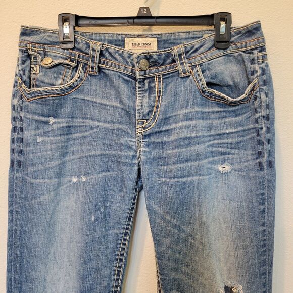Mek Denin Buckle Jeans Womens Size 30 x 32 Basti Bootcut - Picture 3 of 10